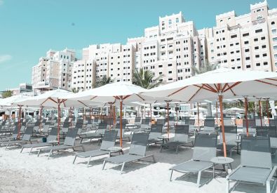 Beach sun lounger 395 x 275